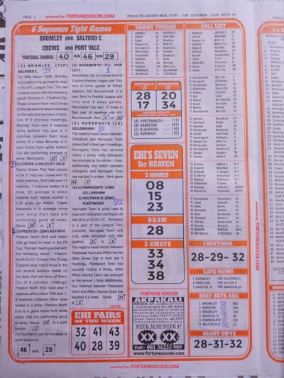 week 39 pools telegraph 2025 page 2