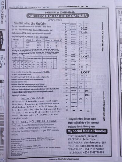 week 39 pools telegraph 2025 page 4