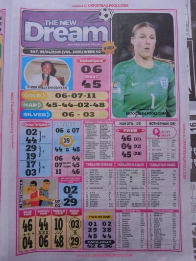 week 40 the new dream 2025 page 1
