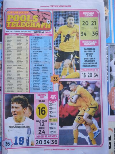 week 41 pools telegraph 2025 page 1