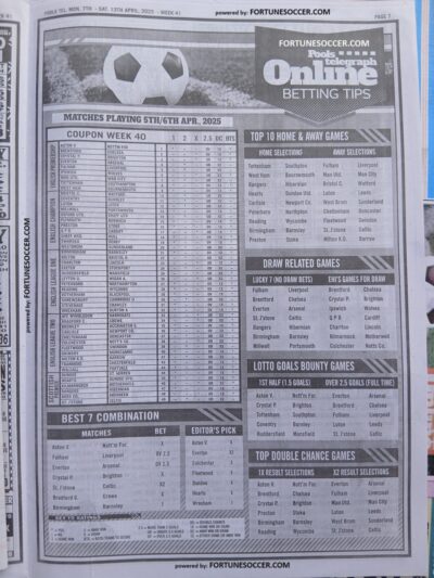 week 41 pools telegraph 2025 page 9