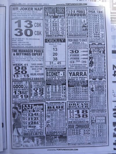 week 42 pools telegraph 2025 page 11