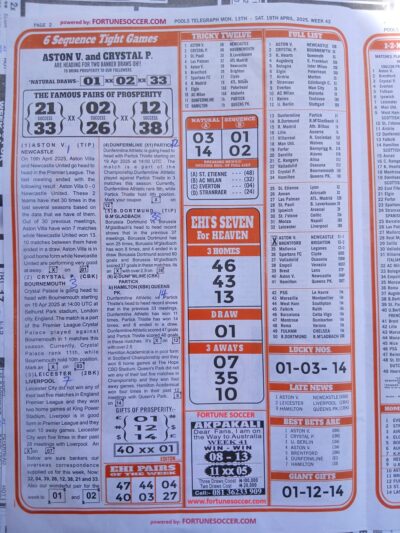 week 42 pools telegraph 2025 page 2