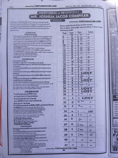 week 42 pools telegraph 2025 page 5