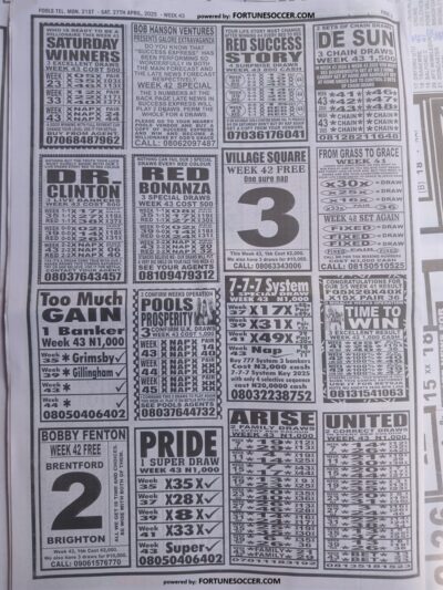 week 43 pools telegraph 2025 page 10