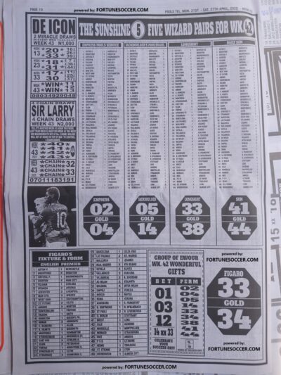 week 43 pools telegraph 2025 page 12