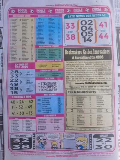 week 43 pools telegraph 2025 page 14