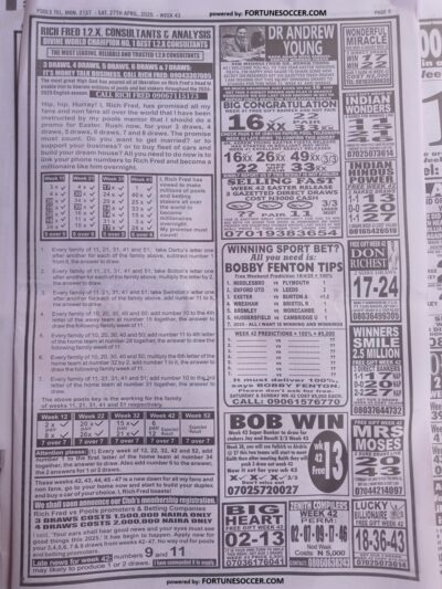 week 43 pools telegraph 2025 page 4