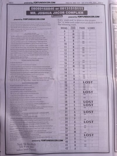 week 43 pools telegraph 2025 page 5