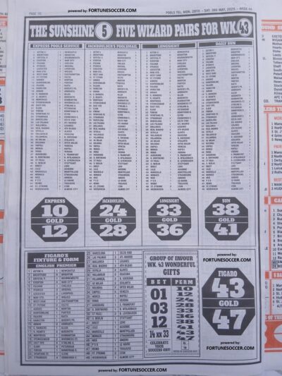 week 44 pools telegraph 2025 page 12