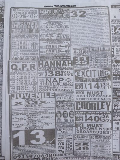week 44 pools telegraph 2025 page 16