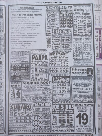 week 44 pools telegraph 2025 page 19