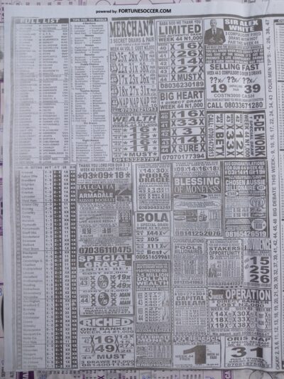 week 44 pools telegraph 2025 page 2