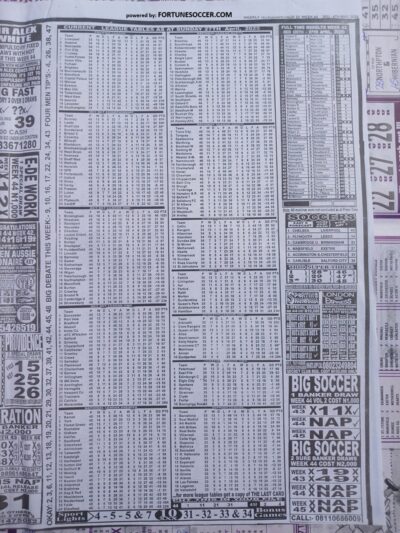 week 44 pools telegraph 2025 page 23