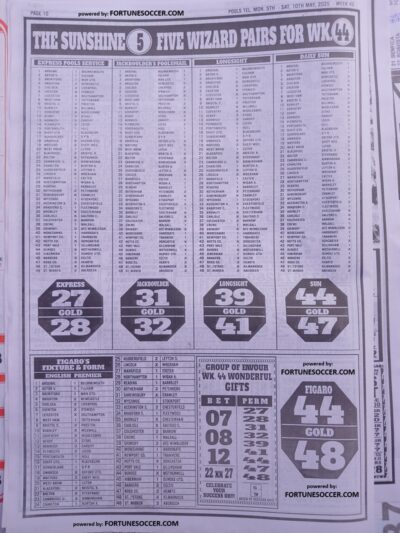 week 45 pools telegraph 2025 page 12