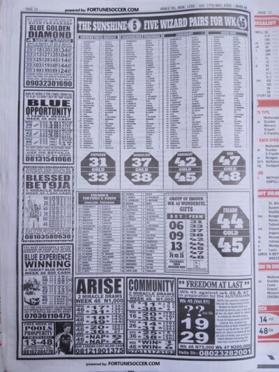 week 46 pools telegraph 2025 page 14