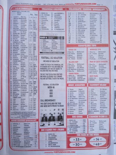 week 46 pools telegraph 2025 page 15