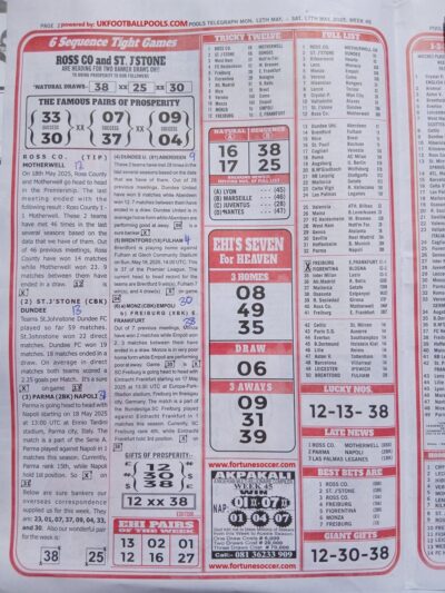week 46 pools telegraph 2025 page 2