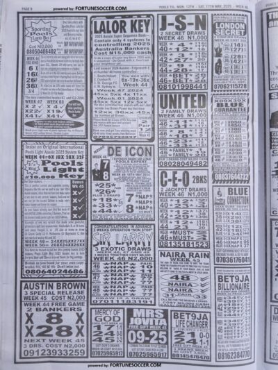 week 46 pools telegraph 2025 page 6