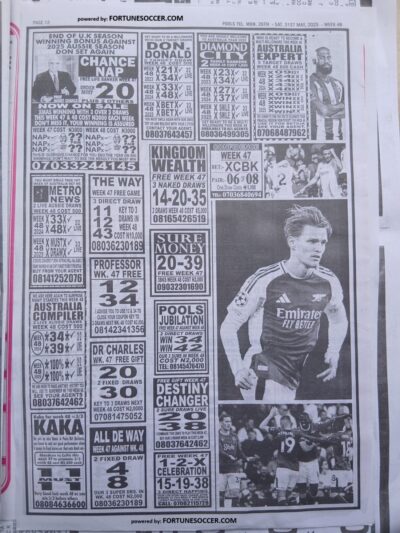 week 48 pools telegraph 2025 page 14