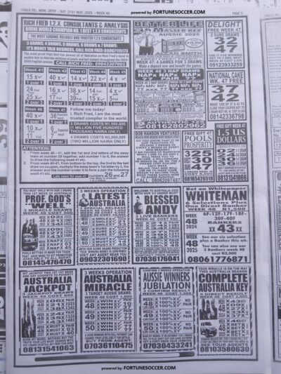 week 48 pools telegraph 2025 page 4