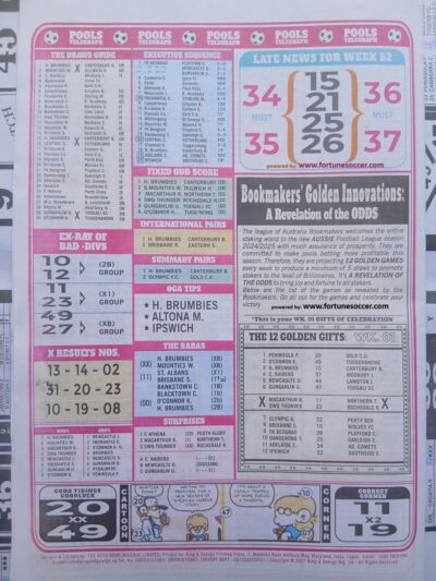week 1 pools telegraph 2025 page 14