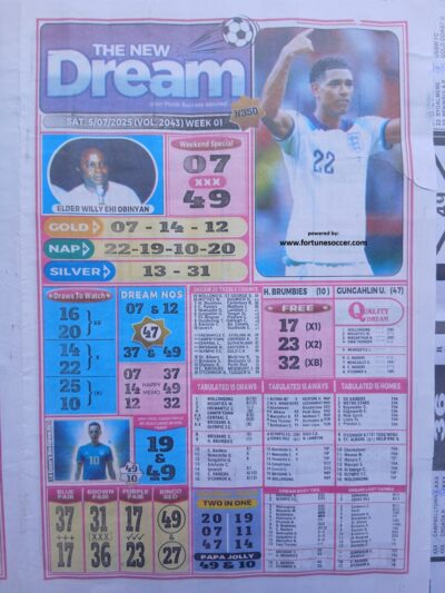 week 1 the new dream 2025 page 1