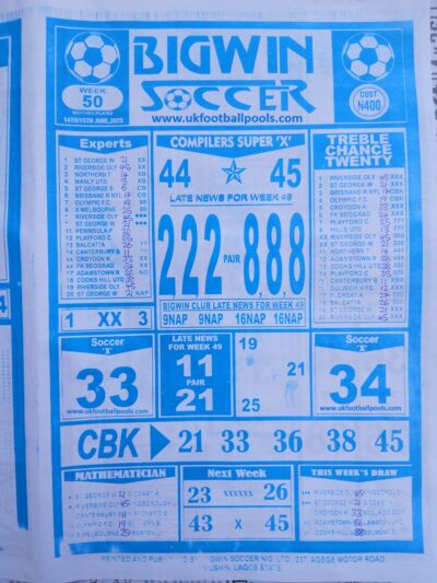 week 50 bigwin soccer 2025 page 1
