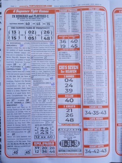 week 50 pools telegraph 2025 page 2