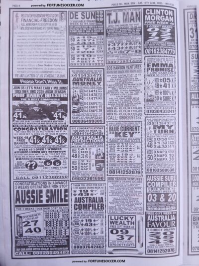 week 50 pools telegraph 2025 page 4
