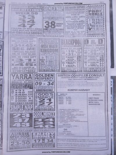 week 51 pools telegraph 2025 page 12