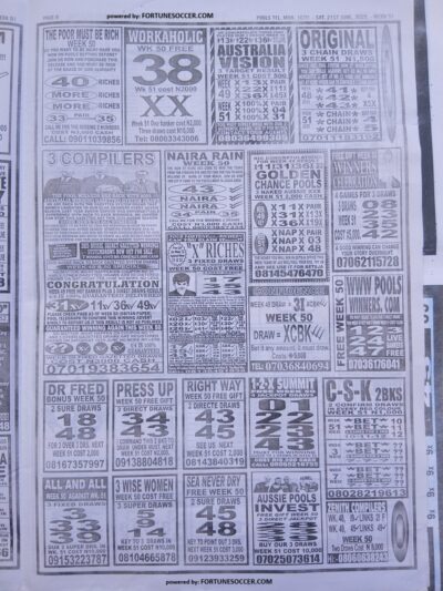 week 51 pools telegraph 2025 page 13