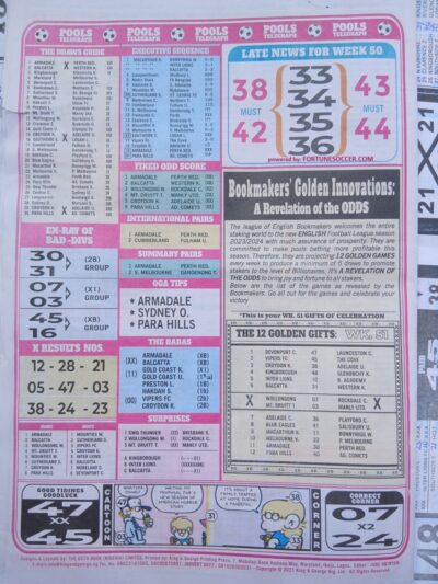 week 51 pools telegraph 2025 page 16