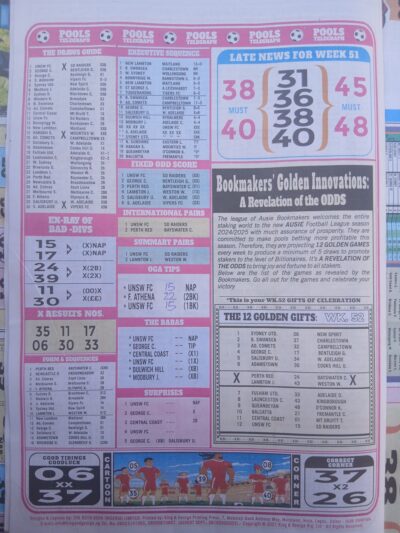 week 52 pools telegraph 2025 page 18