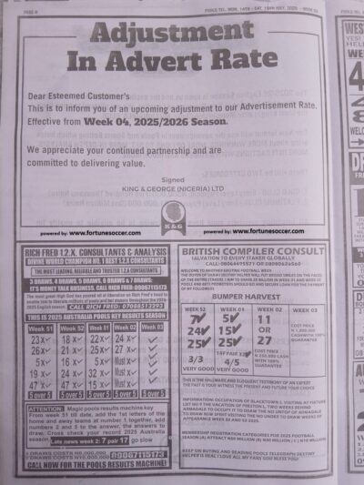week 3 pools telegraph 2025 page 3