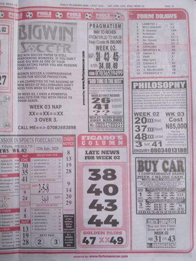 week 3 pools telegraph 2025 page 7