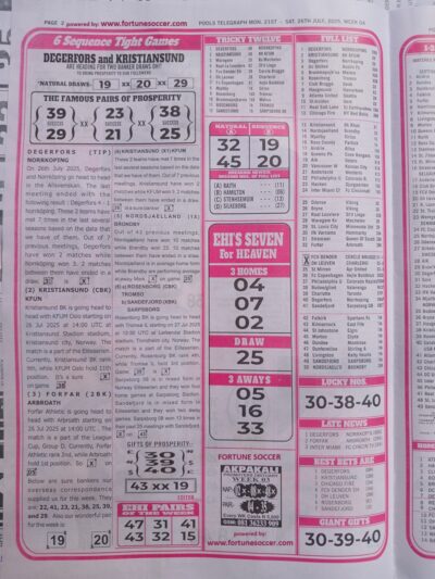 week 4 pools telegraph 2025 page 2