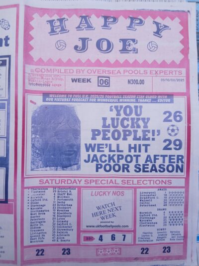 week 6 happy joe 2025 page 1