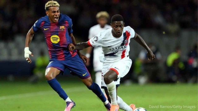 PSG defeated the visitors from Barca in a fierce match PSG defeated the visitors from Barca in a fierce match