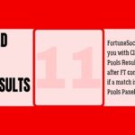 week 11 pool result today saturday