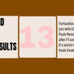 week 13 pool result today saturday