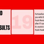 week 19 pool result today saturday