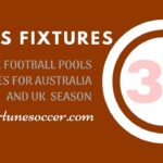 week 33 pool fixtures this week