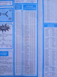 week 18 soccer x research 2025 percentage