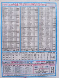 week 29 fight on fixtures 2026 back page