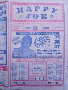 week 30 happy joe 2026 page 1