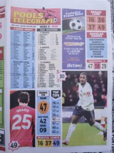 week 31 pools telegraph 2026 page 1