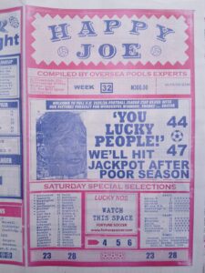 week 32 happy joe 2026 page 1