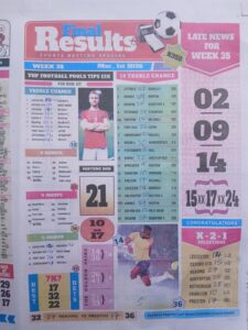 week 35 final results 2026 page 1