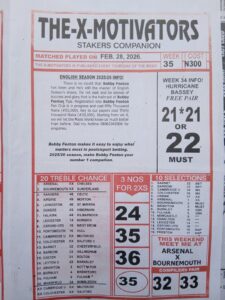 week 35 the x motivators 2026 page 1